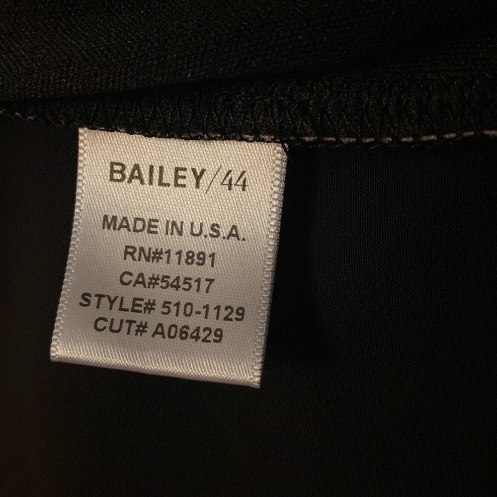 Bailey 44 Cocktail Evening Black with Embellishments Dress Size M” - Picture 7 of 7